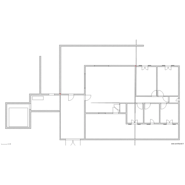 maison en bois. Plan de maison en bois. Plan de