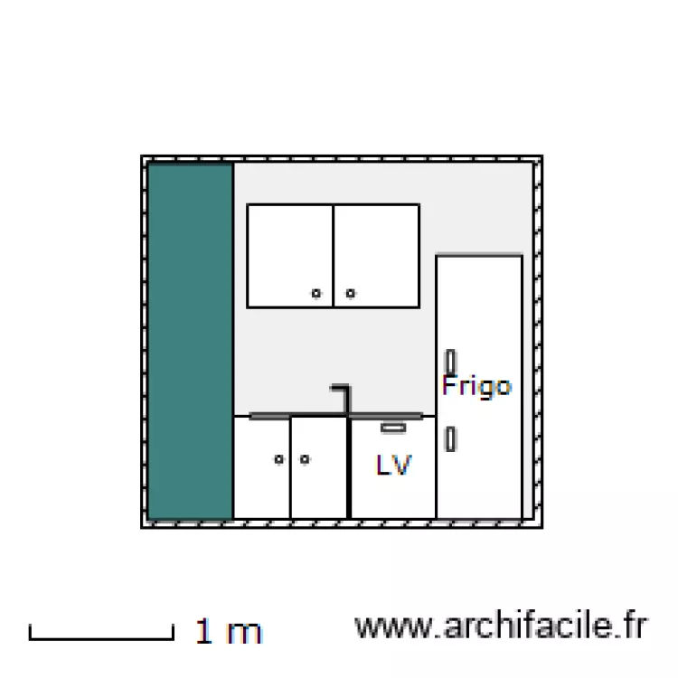 Cuisine Face 1. Plan de Cuisine Face 1. Plan de