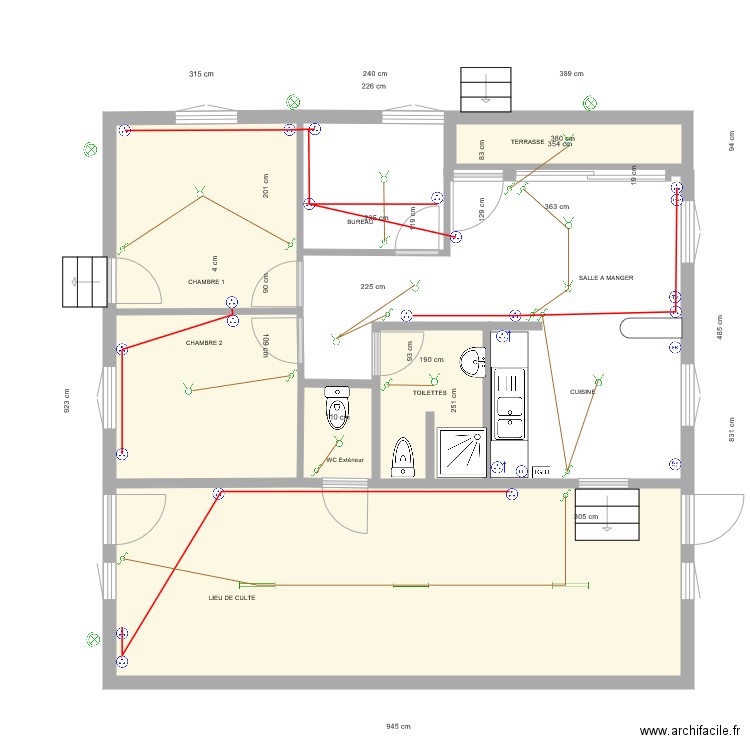 Plan maison DECHESNE ELECTvide1. Plan de 0 pièce et 0 m2