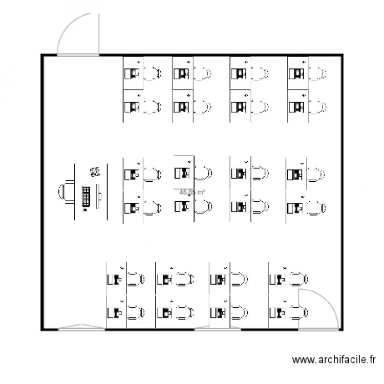 Salle11 version1. Plan de 0 pièce et 0 m2