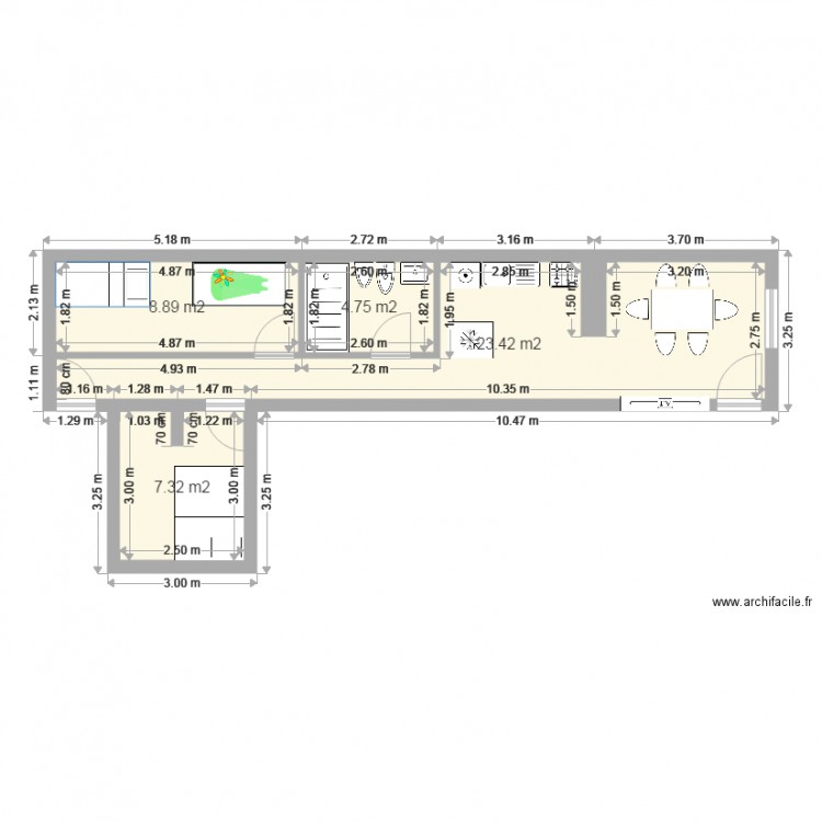 Casa132. Plan de 0 pièce et 0 m2