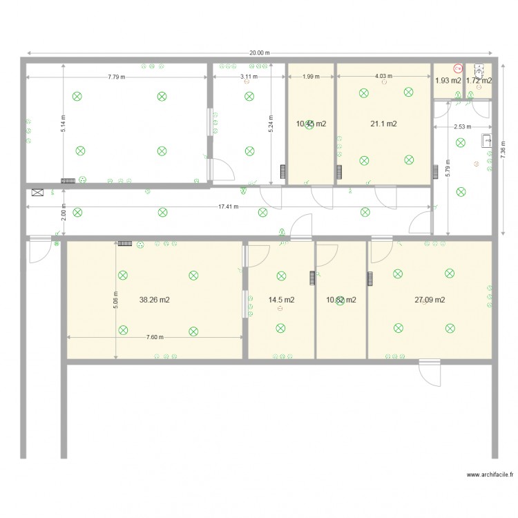 studio metropolis2016. Plan de 0 pièce et 0 m2