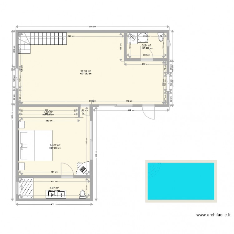 plan maison sbh 1. Plan de 0 pièce et 0 m2
