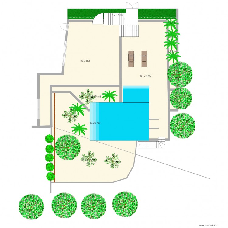 Jardin Maison v2. Plan de 0 pièce et 0 m2