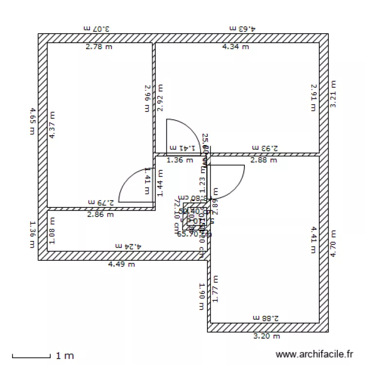 chambres 005. Plan de chambres 005. Plan de