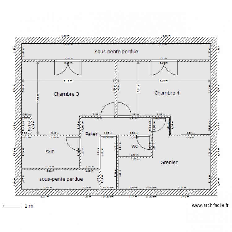 Cornouaille-Etage-v4. Plan de 0 pièce et 0 m2