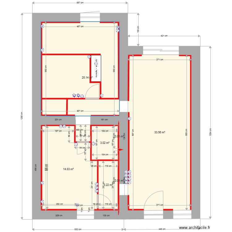 Plan maison ST MATHURIN. Plan de 0 pièce et 0 m2