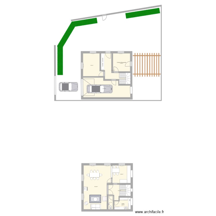 Plan maison 19586. Plan de 0 pièce et 0 m2