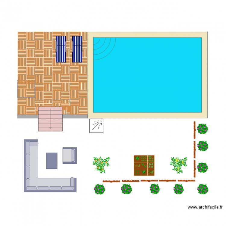 piscine1. Plan de 0 pièce et 0 m2