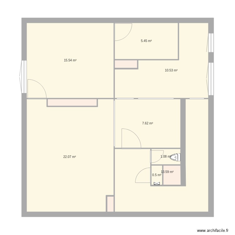 Appartement T. Plan de 0 pièce et 0 m2