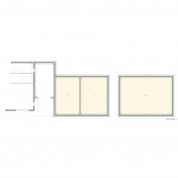 extensions avec garage en RDC et espace etage base 2