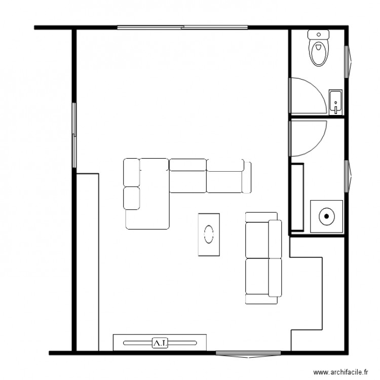 Extension Maison Lesparre. Plan de 0 pièce et 0 m2