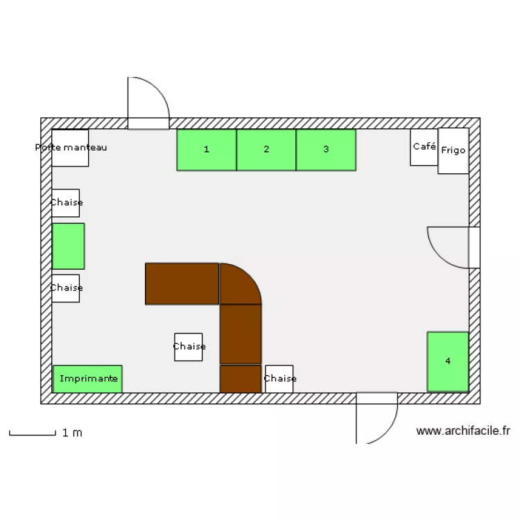 Bureau - Avant. Plan de Bureau - Avant. Plan de