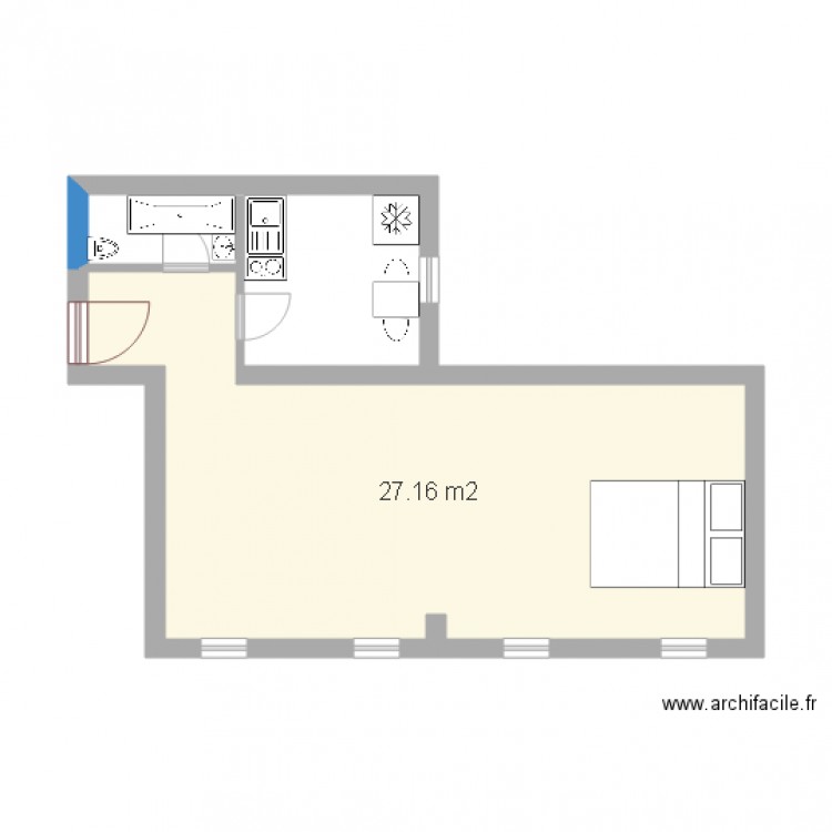 Appartement KANI. Plan de 0 pièce et 0 m2