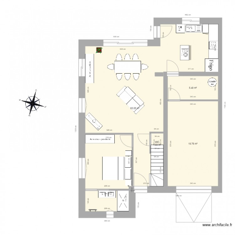 Maison Saint Lunaire 2. Plan de 0 pièce et 0 m2