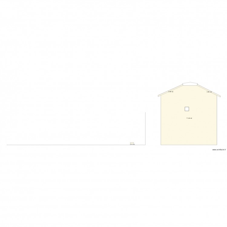 DP4 PLAN DES FACADES ET DES TOITURES. Plan de 0 pièce et 0 m2