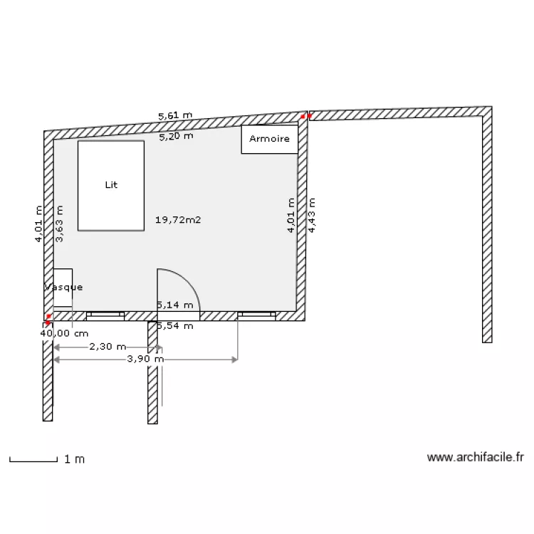 abri de jardin. Plan de abri de jardin. Plan de