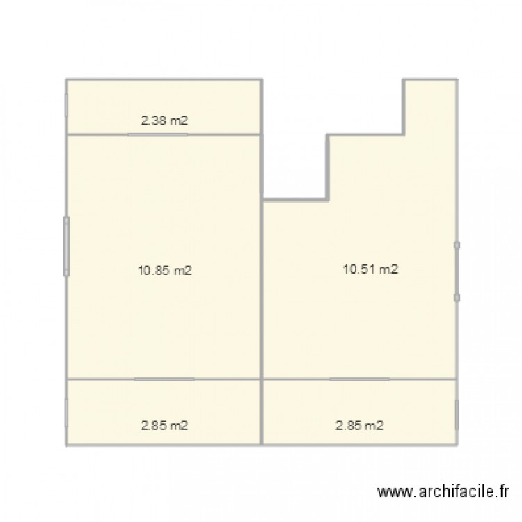 chambres etages. Plan de 0 pièce et 0 m2