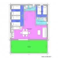 Plan 3 chambres 2 SDE GreenCottages 5022m2