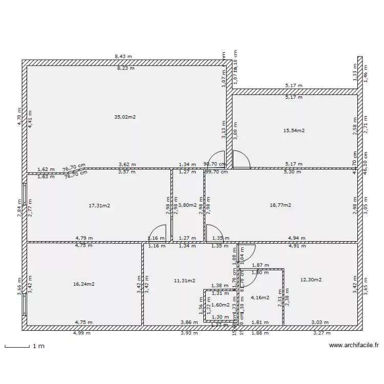 ETAGE Arrentes. Plan de ETAGE Arrentes. Plan de