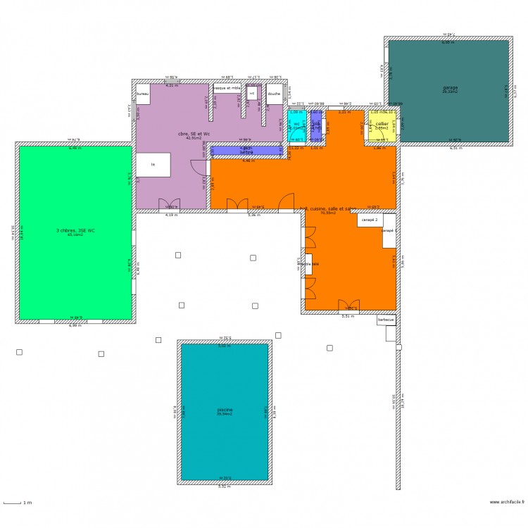 future maison 29.07. Plan de 0 pièce et 0 m2