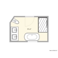 plan salle de bain en haut version 1