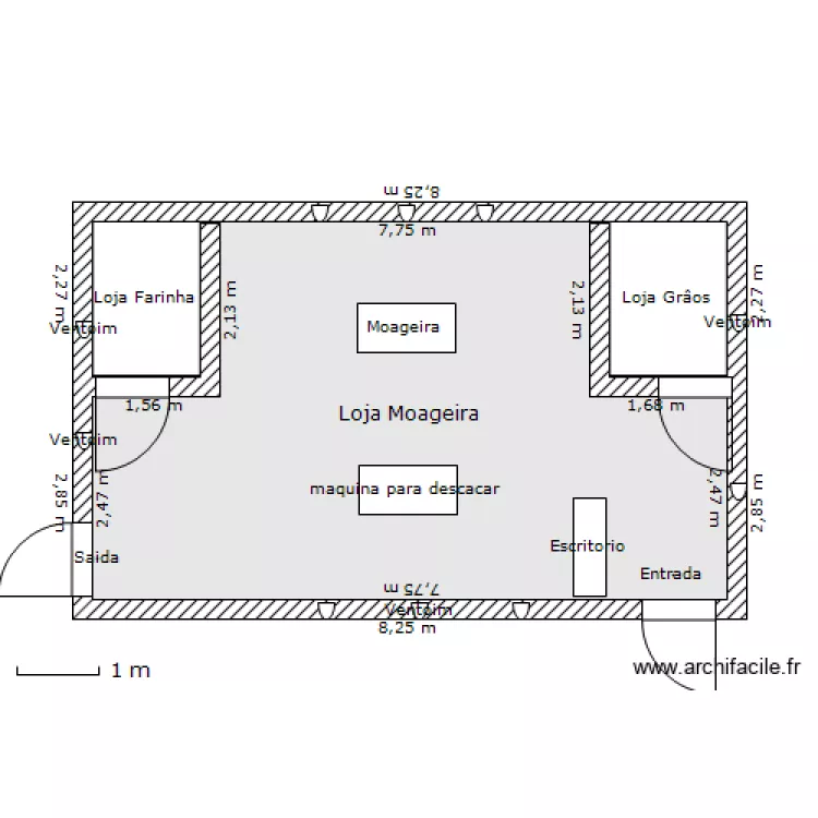 moageira Lichinga. Plan de moageira Lichinga. Plan de