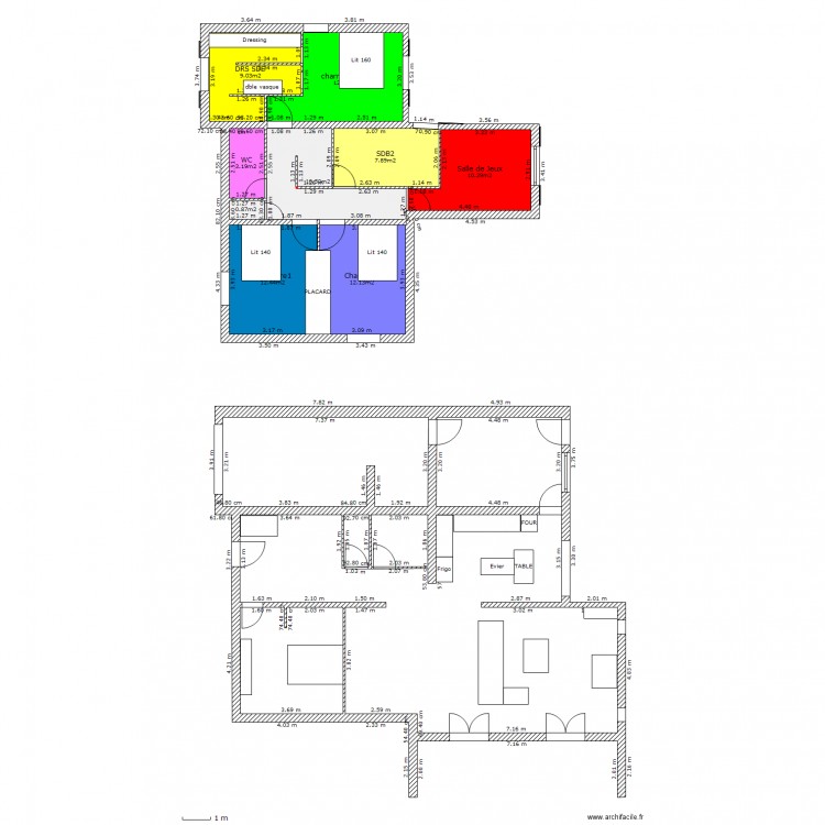Maison Roquefort3. Plan de 0 pièce et 0 m2