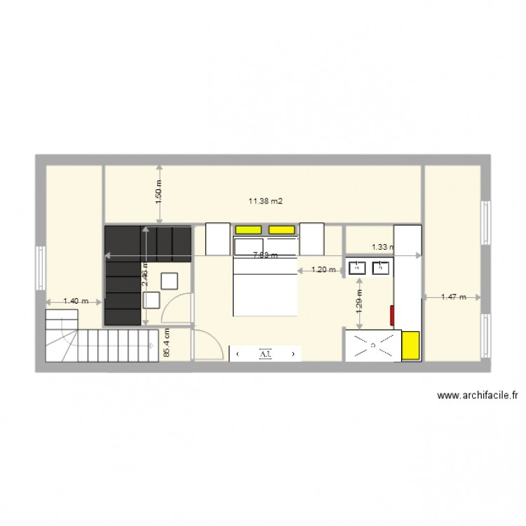 norges etage 2 version 2. Plan de 0 pièce et 0 m2