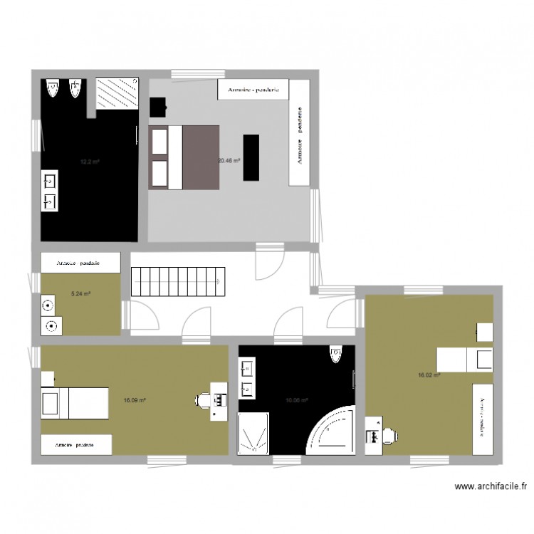 futur maison etage2. Plan de 0 pièce et 0 m2