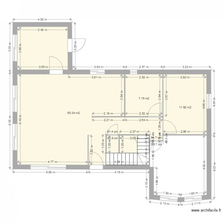 RDC Maison saint denis origine. Plan de 0 pièce et 0 m2