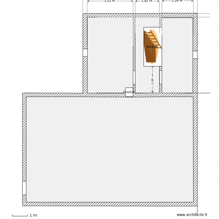 1er étage  Tréméreuc extension. Plan de 0 pièce et 0 m2