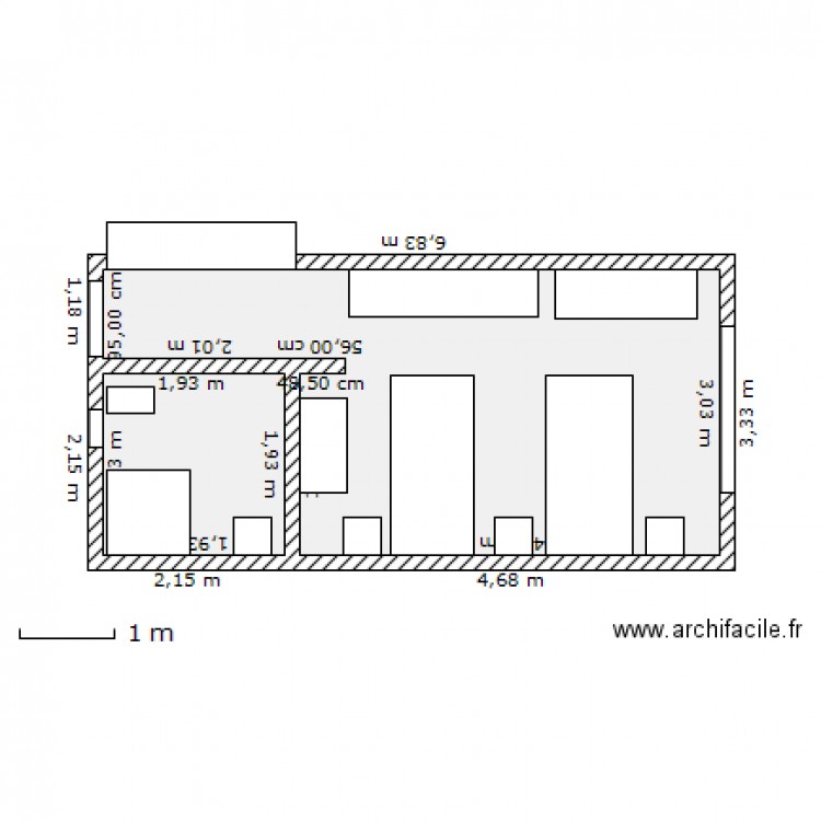 Chambre B Novotel Dahab. Plan de 0 pièce et 0 m2