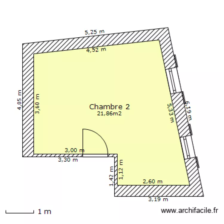 CH2 La Rouviere. Plan de CH2 La Rouviere. Plan de