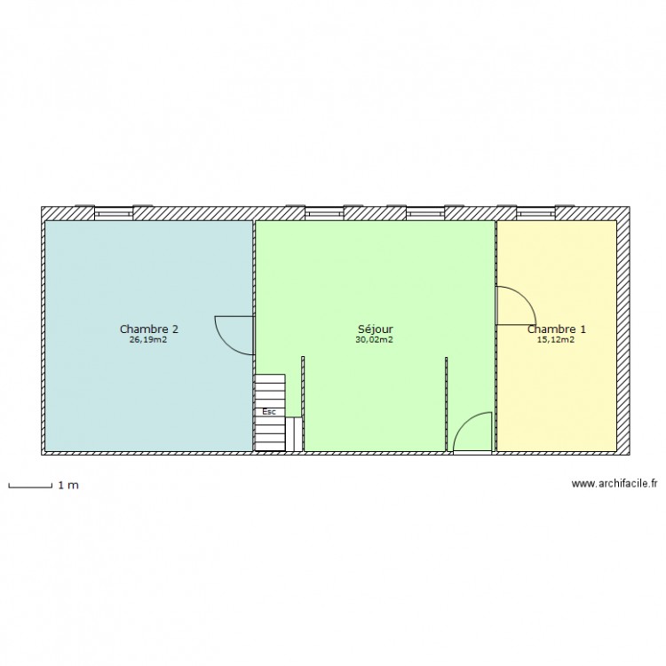 Apt-53/54 mezzanine. Plan de 0 pièce et 0 m2