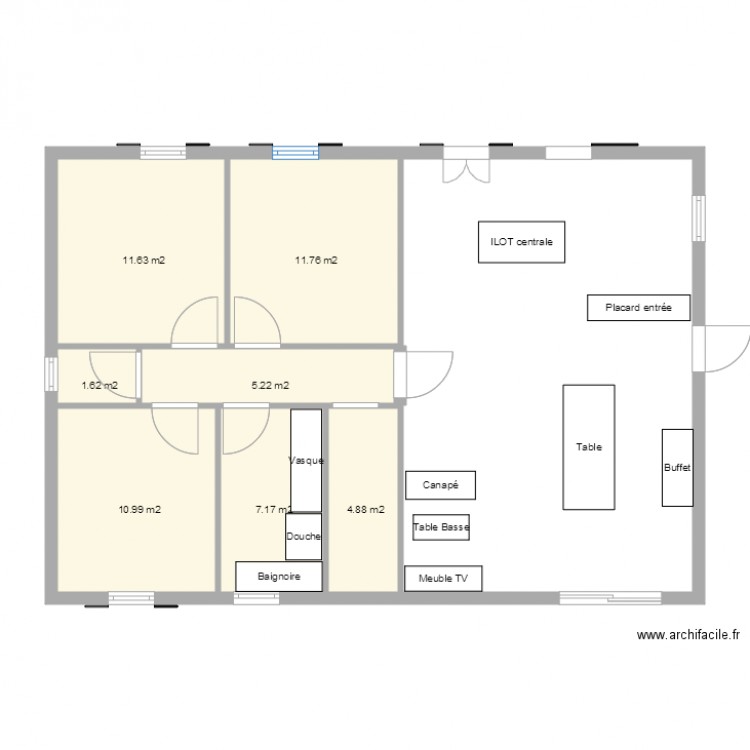 maisonKMA2014. Plan de 0 pièce et 0 m2