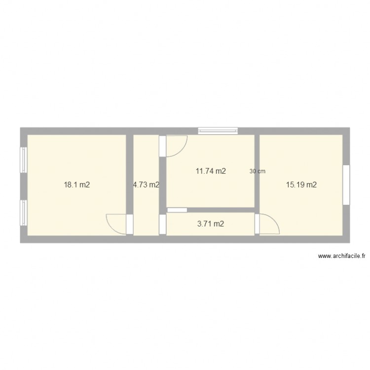 Chambres 2. Plan de 0 pièce et 0 m2