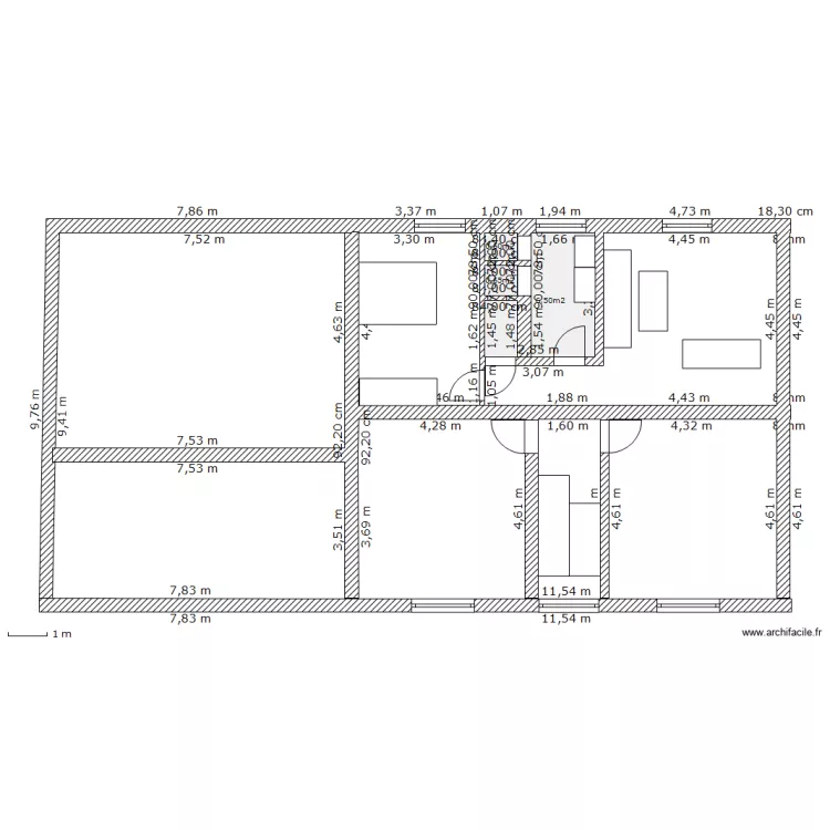 Ch. de Nivelles,23 4 50%. Plan de Ch. de Nivelles,23 4 50%. Plan de