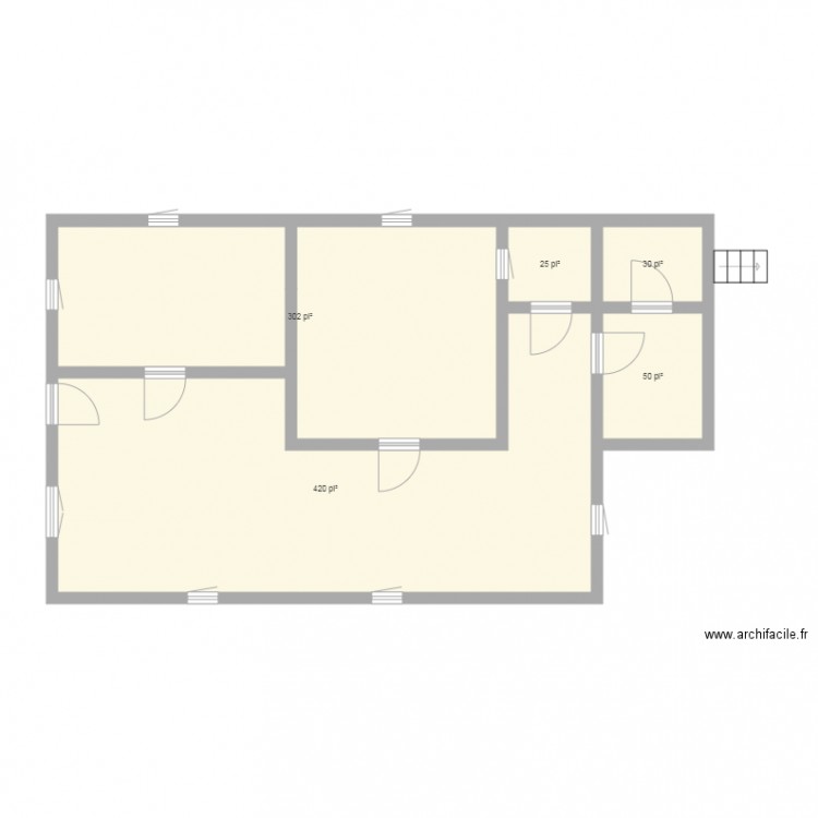 plan berkeley house 1. Plan de 0 pièce et 0 m2