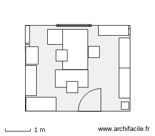 AG VISIT. Plan de 1 pièce et 14 m2