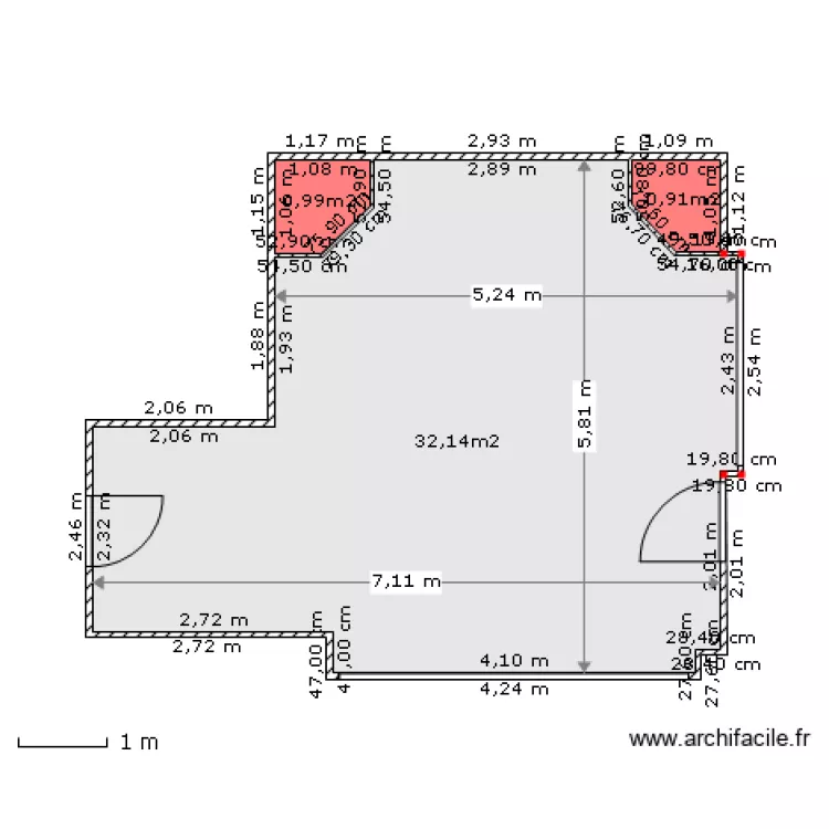 GUICHENNE lot 3. Plan de GUICHENNE lot 3. Plan de