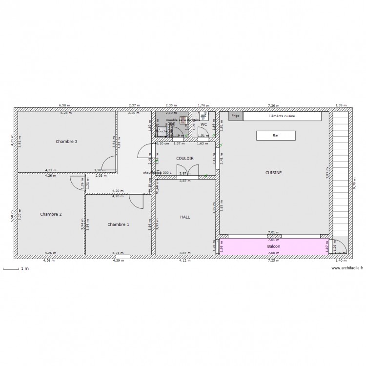 MAISON ROUX - Etage 1. Plan de 0 pièce et 0 m2