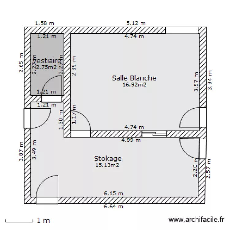 Salle B. Plan de Salle B. Plan de