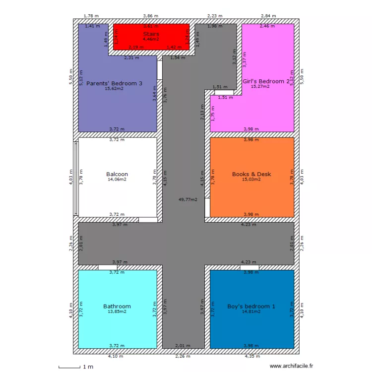 Easy House 2nd Floor. Plan de Easy House 2nd Floor. Plan de