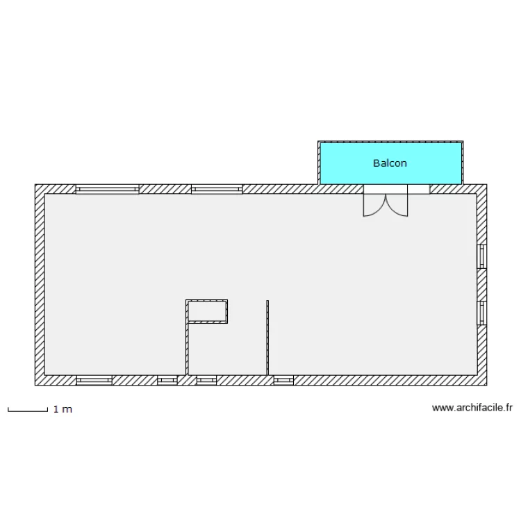 Etage vierge. Plan de Etage vierge. Plan de