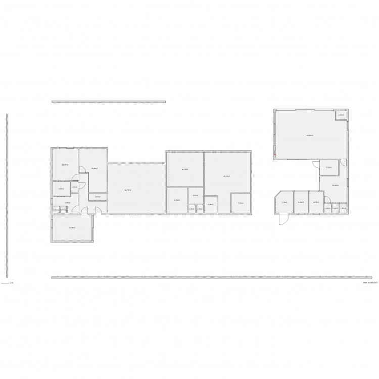 kiné habitation2. Plan de 0 pièce et 0 m2