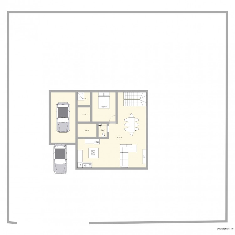 Projet Maison 2. Plan de 0 pièce et 0 m2