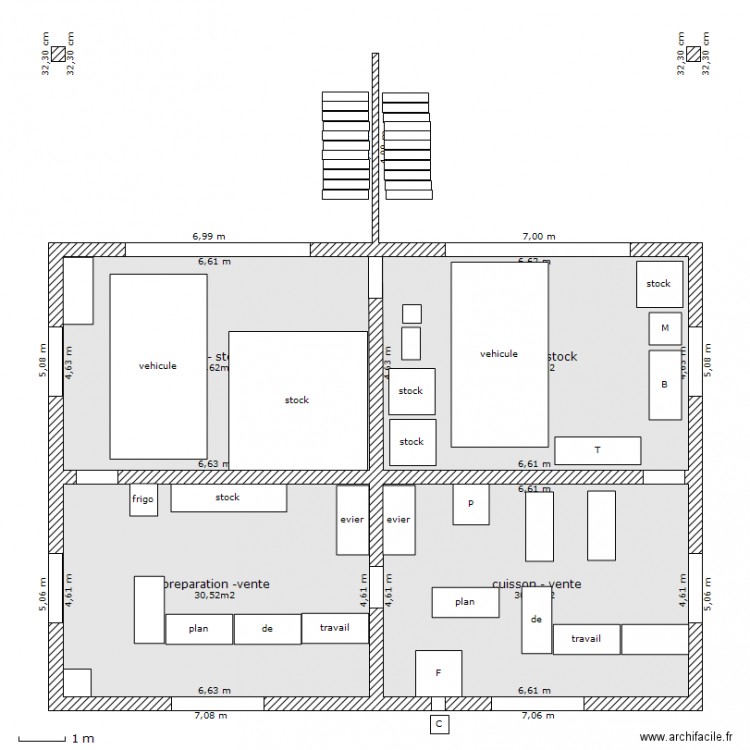 habitation - atelier transformation - rez de chaussée. Plan de 0 pièce et 0 m2