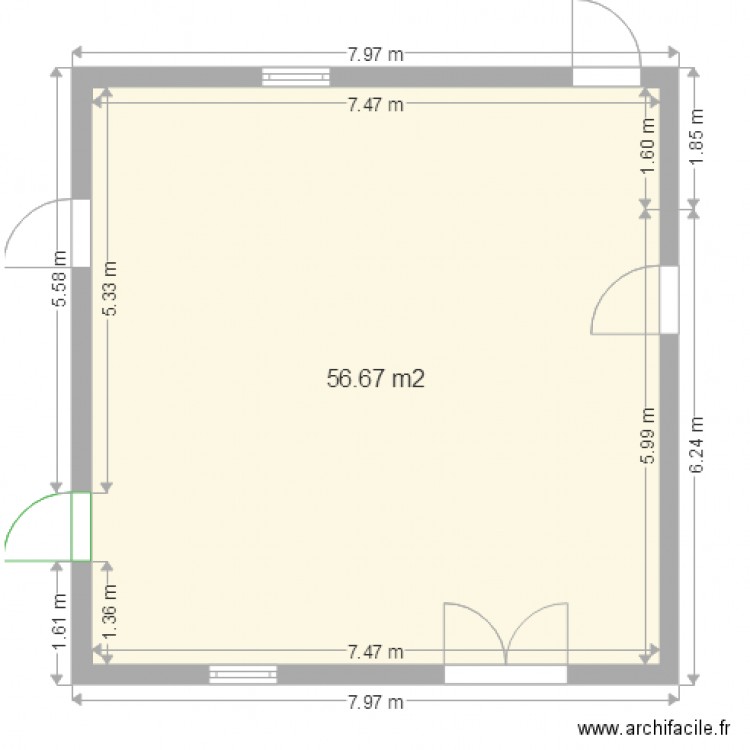 Ermeton 04 etage. Plan de 0 pièce et 0 m2