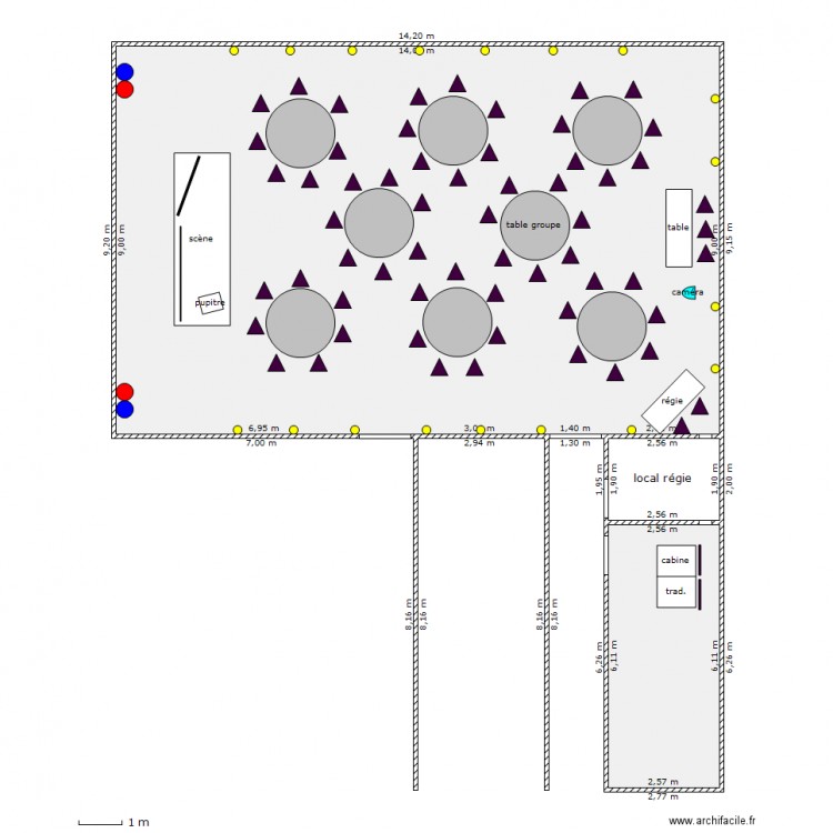 implantation formation Carrefour 19 au 21mai 2014. Plan de 0 pièce et 0 m2